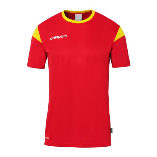 uhlsport Unisex Squad 27 Kurzarm Trikot, Rot/Limonengelb, 164 EU uhlsport Unisex Squad 27 Kurzarm Trikot, Rot/Limonengelb, 164 EU von uhlsport