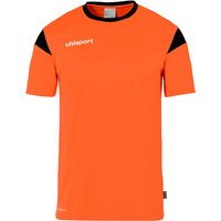 uhlsport Squad 27 kurzarm Trikot Herren fluo orange/schwarz 3XL von uhlsport