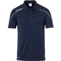 uhlsport Stream 22 Poloshirt marine/weiß 3XL von uhlsport