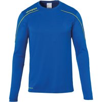 uhlsport Stream 22 Trikot Langarm azurblau/limonengelb 128 von uhlsport