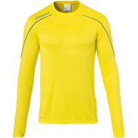 uhlsport Stream 22 Trikot Langarm limonengelb/azurblau XXL von uhlsport