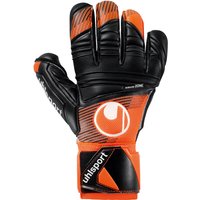 uhlsport Super Resist+ HN Torwarthandschuhe fluo orange/schwarz/weiß 10.5 von uhlsport