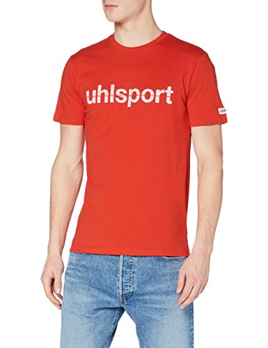 uhlsport Herren T-Shirt Essential Promo, rot, S von uhlsport