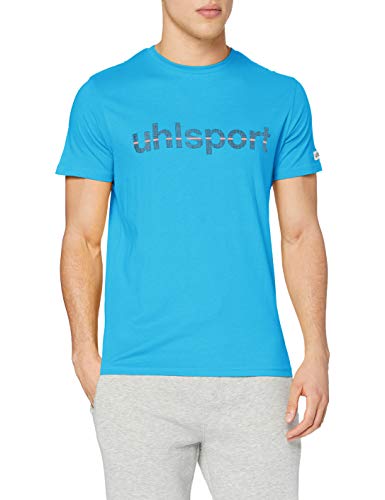 uhlsport Herren T-Shirt Essential Promo, Cyan, XXS von uhlsport