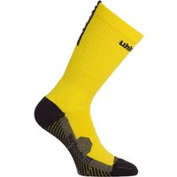 uhlsport TUBE IT Fußballsocken limonengelb/schwarz 41-44 von uhlsport