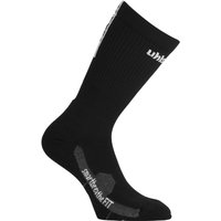 uhlsport TUBE IT Fußballsocken schwarz/weiss 41-44 von uhlsport