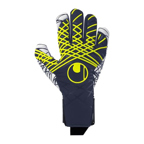 uhlsport Fußball Torwarthandschuhe Prediction Ultragrip - ultimativer Grip - für Kinder und Erwachsene, 8.5, Marine/weiß/Fluo gelb uhlsport Fußball Torwarthandschuhe Prediction Ultragrip - ultimativer Grip - für Kinder und Erwachsene, 8.5, Marine/weiß/Fluo gelb von uhlsport