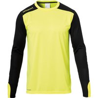 uhlsport Tower Torwarttrikot langarm gepolstert fluo gelb/schwarz 128 von uhlsport