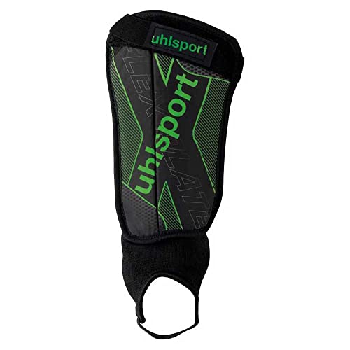 UHLSPORT Unisex – Erwachsene Flex Plate Schienbeinschoner, Schwarz/Fluo Grün/Silber, S UHLSPORT Unisex – Erwachsene Flex Plate Schienbeinschoner, Schwarz/Fluo Grün/Silber, S von UHLSPORT