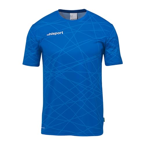 uhlsport Unisex Prediction Kurzarm T-Shirt, Azurblau, S EU uhlsport Unisex Prediction Kurzarm T-Shirt, Azurblau, S EU von uhlsport