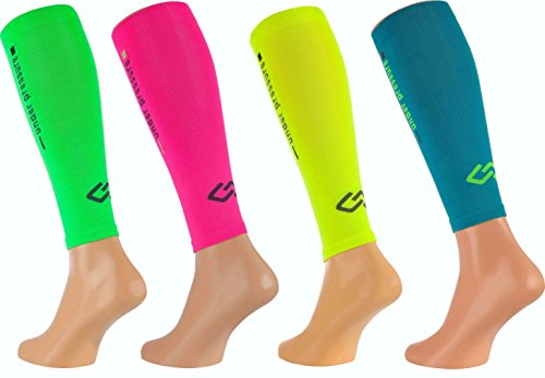 Sport Kompressions Tubes 'under pressure' Runattack (Kompression: 20-22mmHg) (petrol, L (Wadenumfang: 36-40cm)) von under pressure sox