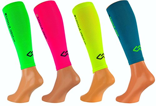 Sport Kompressions Tubes 'under pressure' Runattack (Kompression: 20-22mmHg) (petrol, M Wadenumfang: 30-38cm)) von under pressure sox