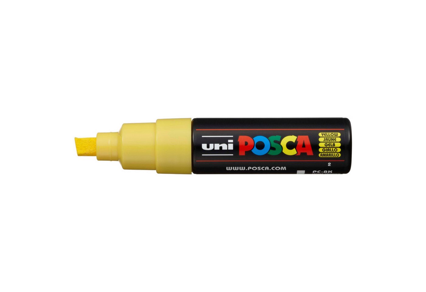 uni-ball Lackmarker uni-ball Posca PC-8K Marker - gelb uni-ball Lackmarker uni-ball Posca PC-8K Marker - gelb von uni-ball