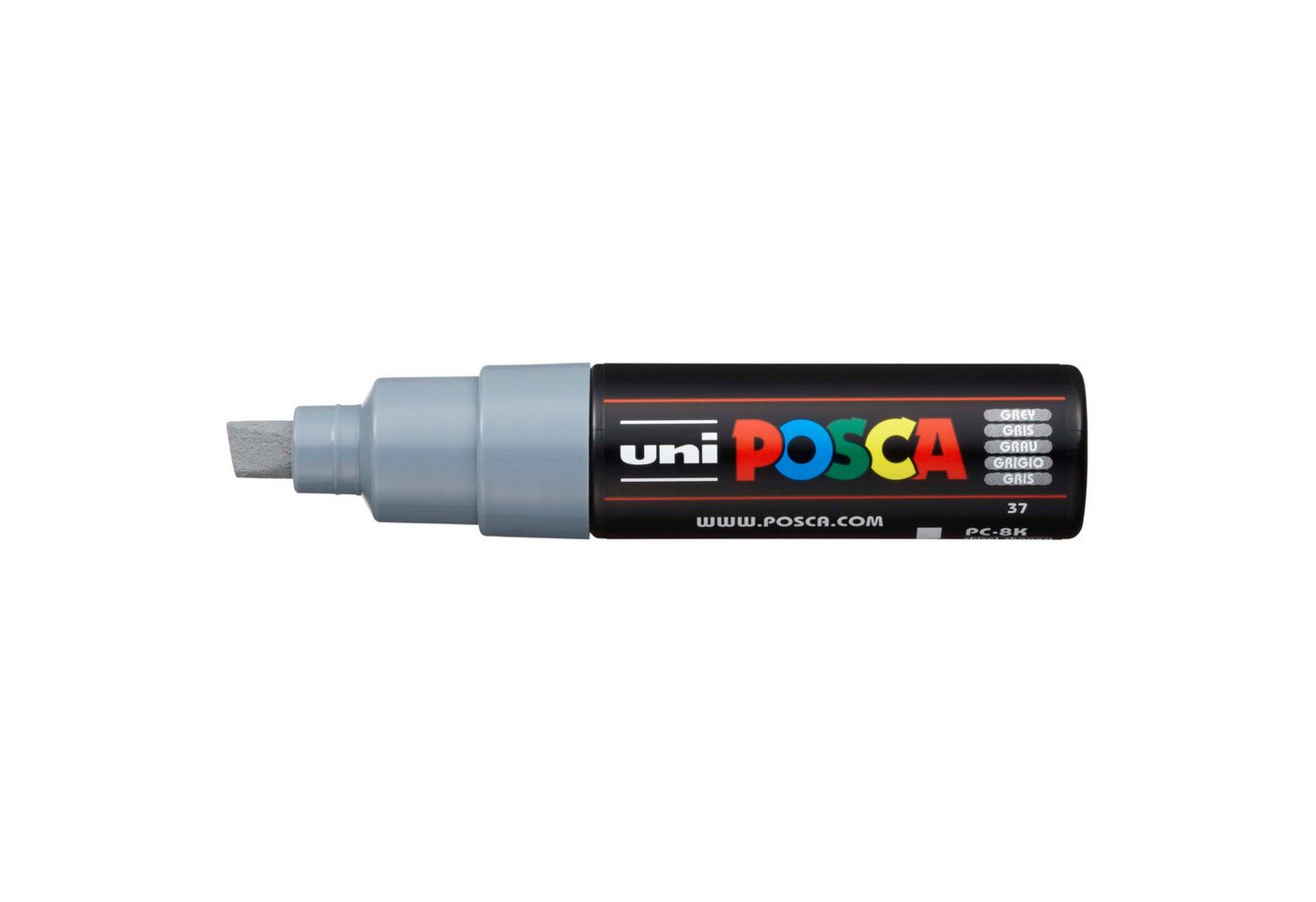 uni-ball Lackmarker uni-ball Posca PC-8K Marker - grau uni-ball Lackmarker uni-ball Posca PC-8K Marker - grau von uni-ball
