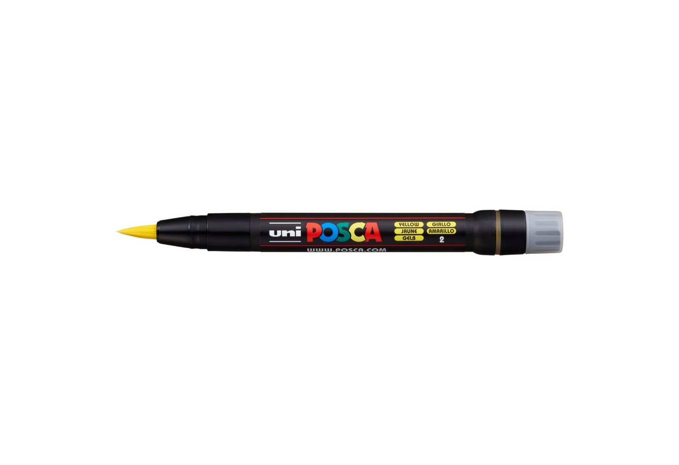 uni-ball Lackmarker uni-ball Posca PCF-350 Marker - 1-10 mm - gelb uni-ball Lackmarker uni-ball Posca PCF-350 Marker - 1-10 mm - gelb von uni-ball
