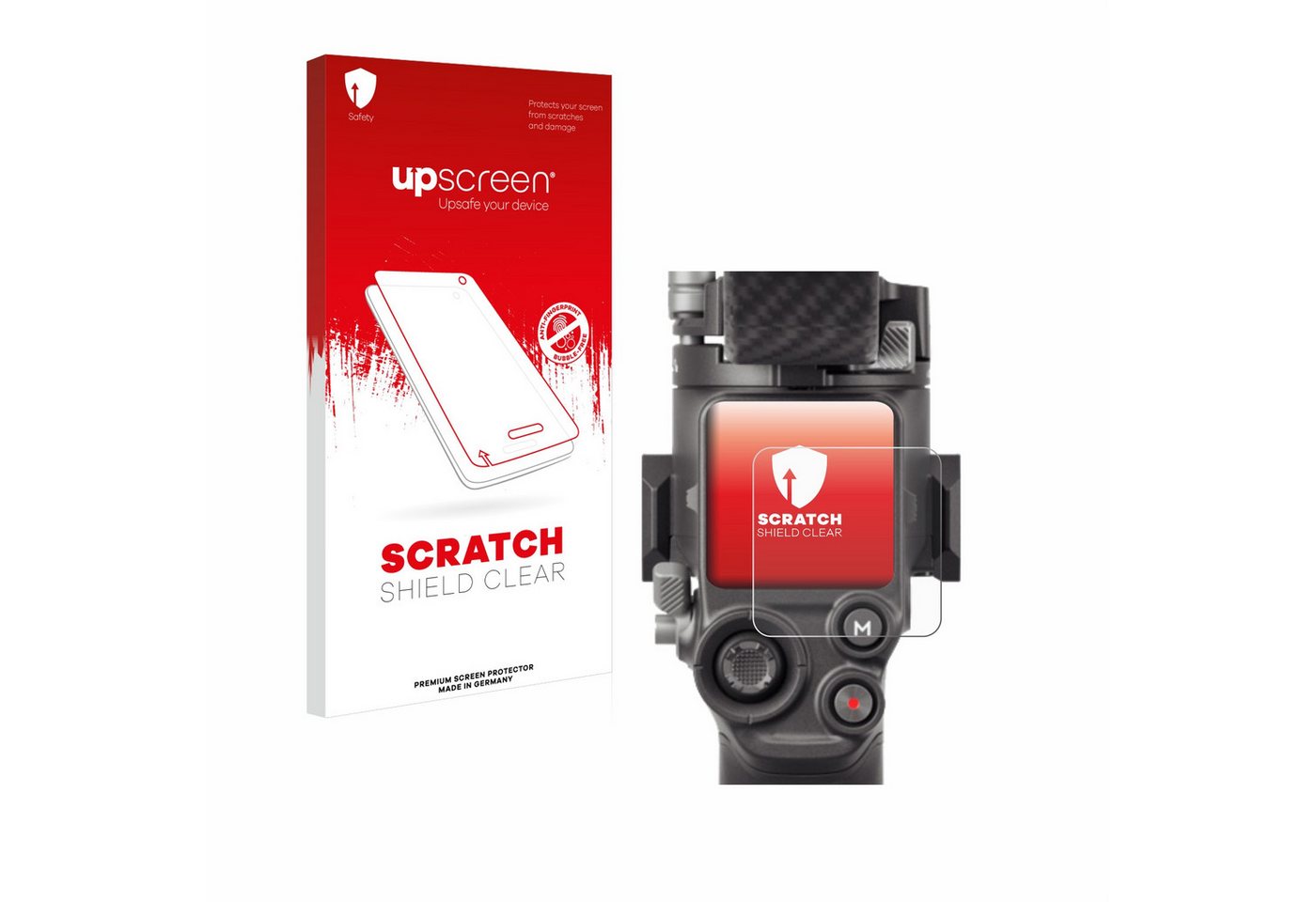 upscreen Displayschutzfolie Schutzfolie für DJI RS 4 Pro, Displayschutz Schutz Folie Klar Transparent upscreen Displayschutzfolie Schutzfolie für DJI RS 4 Pro, Displayschutz Schutz Folie Klar Transparent von upscreen