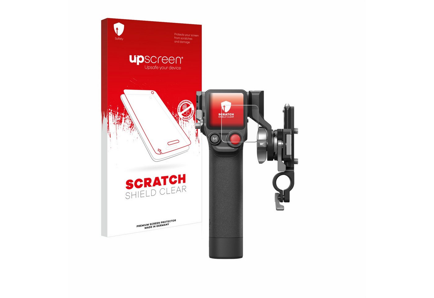 upscreen Schutzfolie für DJI Focus Pro- Grip, Displayschutzfolie, Folie klar Anti-Scratch Anti-Fingerprint von upscreen
