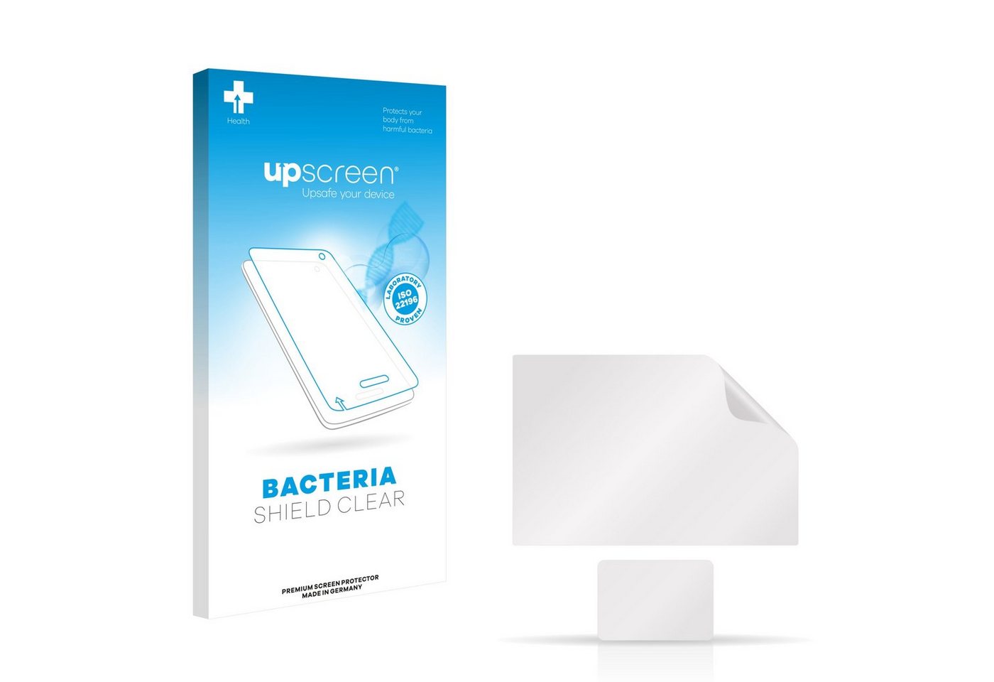 upscreen Schutzfolie für Rollei Actioncam 430, Displayschutzfolie, Folie Premium klar antibakteriell von upscreen