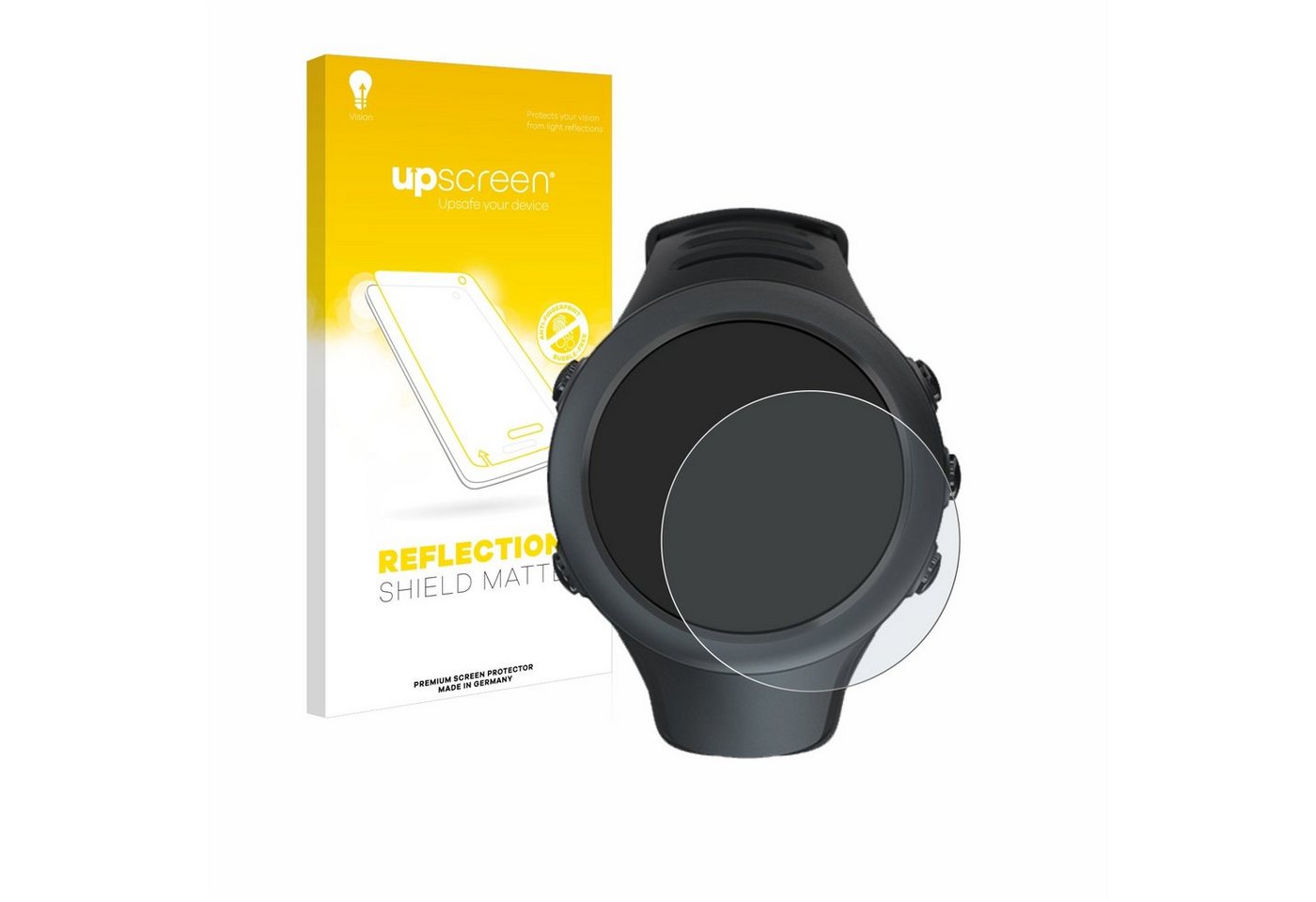 upscreen Schutzfolie für Suunto Ambit3 Sport Black, Displayschutzfolie, Folie matt entspiegelt Anti-Reflex von upscreen