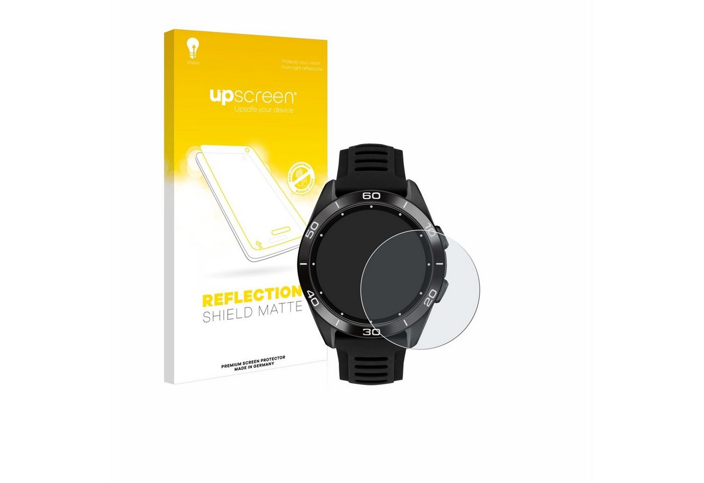 upscreen Schutzfolie für Tissot T-Touch Connect Sport 2023, Displayschutzfolie, Folie matt entspiegelt Anti-Reflex von upscreen