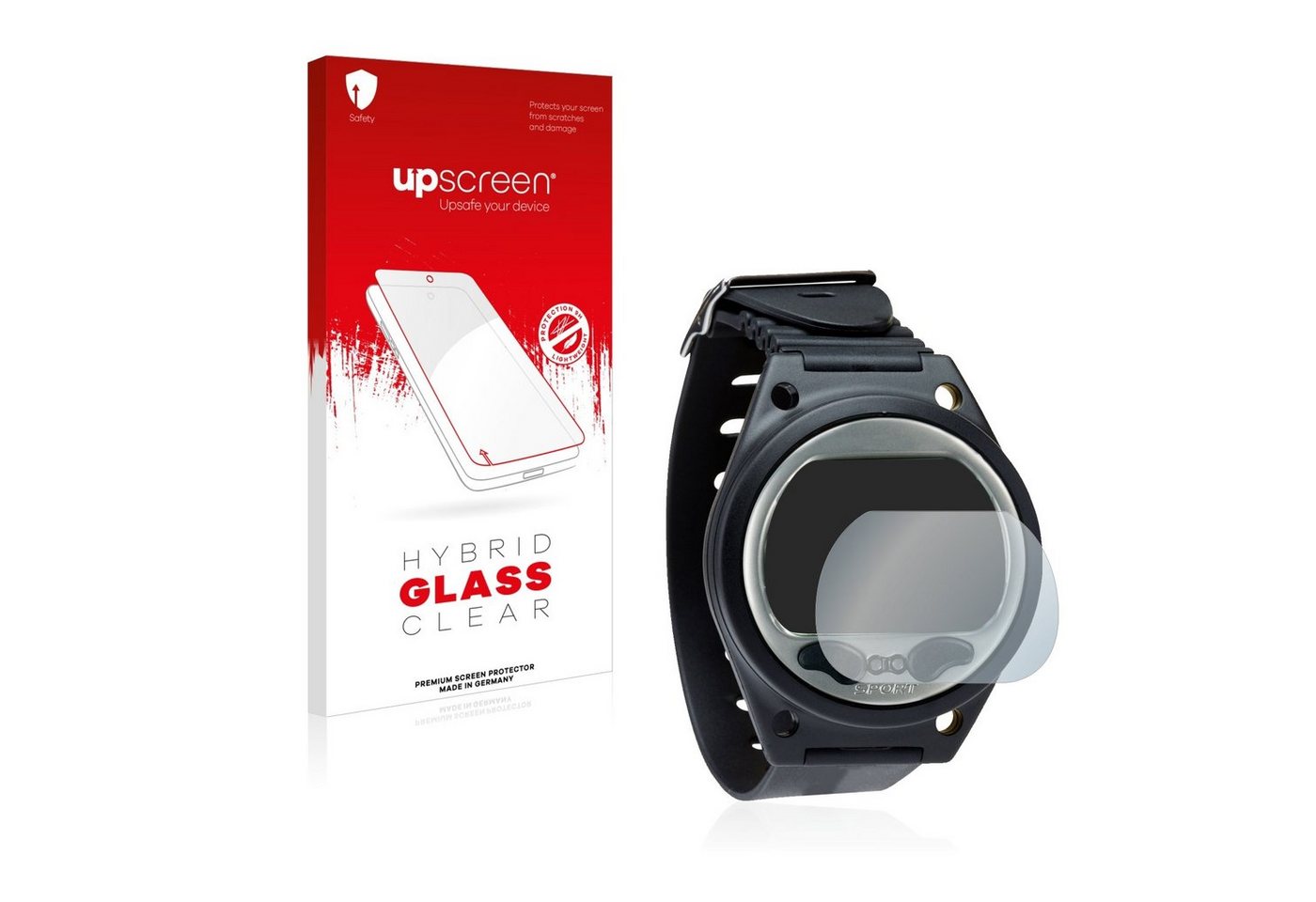 upscreen flexible Panzerglasfolie für SCUBAPRO Aladin Sport (Matrix), Displayschutzglas, Schutzglas Glasfolie klar von upscreen