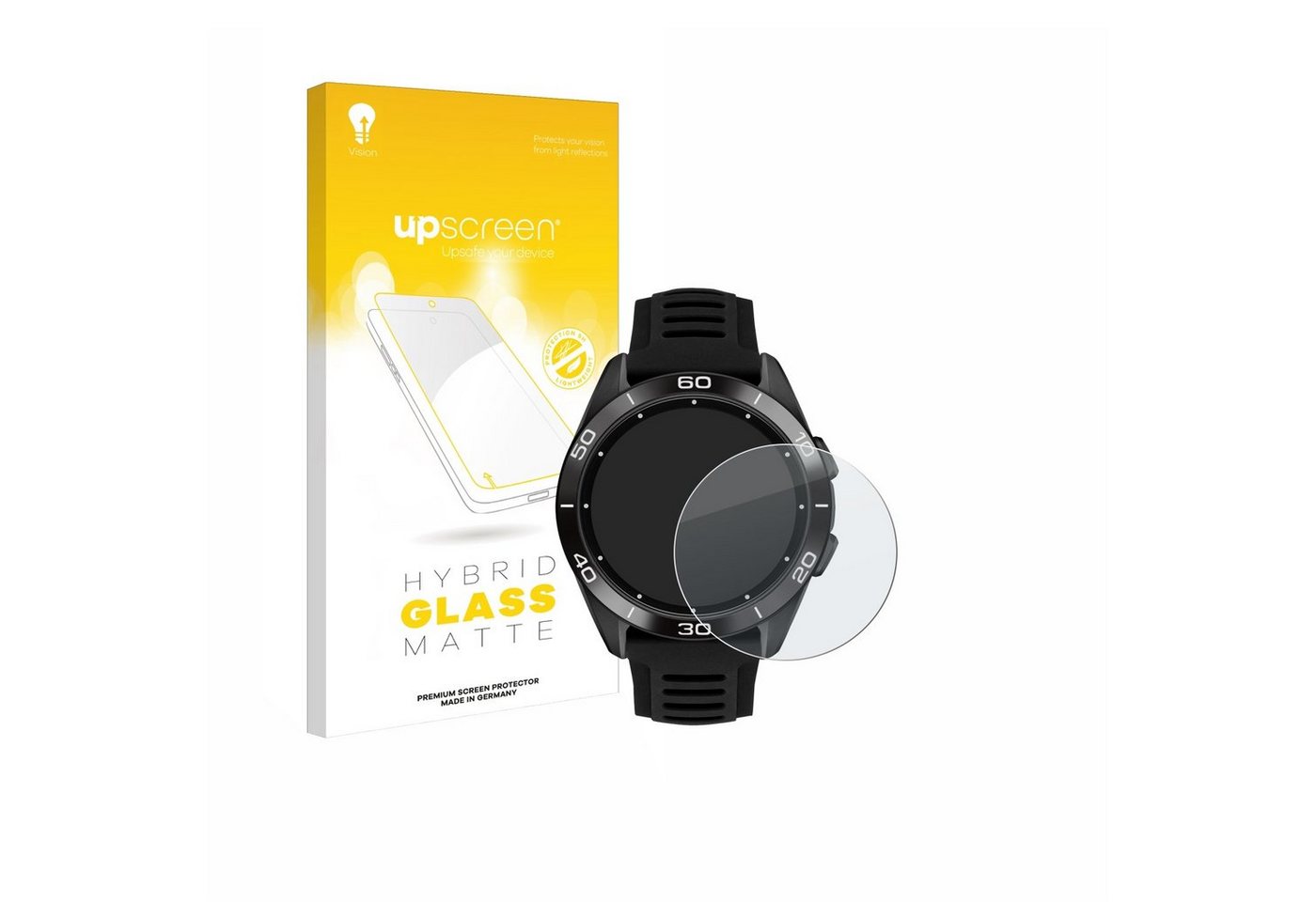 upscreen Displayschutzglas Schutzglas für Tissot T-Touch Connect Sport 2023, Schutzfolie Display Schutz Glas Folie matt von upscreen