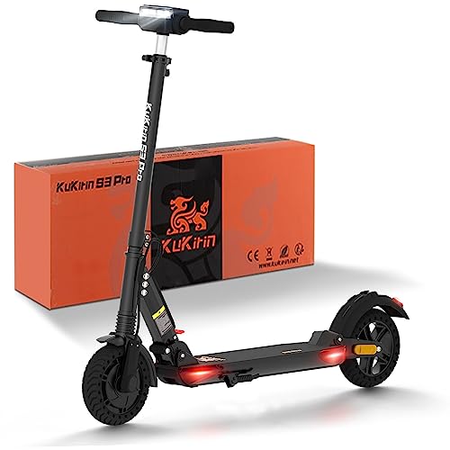 urbetter E Scooter 30km Reichweite Elektroroller Erwachsene E Roller Elektroscooter 8'' Wabenreifen Elektro Scooter, S3 Pro (Schwarz) von urbetter