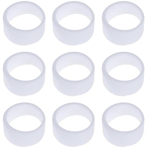 usefulbeauty 9 Stück Griffband Abschlussgummi - Tennisschläger Band Grip Silikon-Handgriff Fix Ringe Stretchy Schlägerhandgriff Gummiring | Für Squash Badminton Racquetball Bunt usefulbeauty 9 Stück Griffband Abschlussgummi - Tennisschläger Band Grip Silikon-Handgriff Fix Ringe Stretchy Schlägerhandgriff Gummiring | Für Squash Badminton Racquetball Bunt von usefulbeauty
