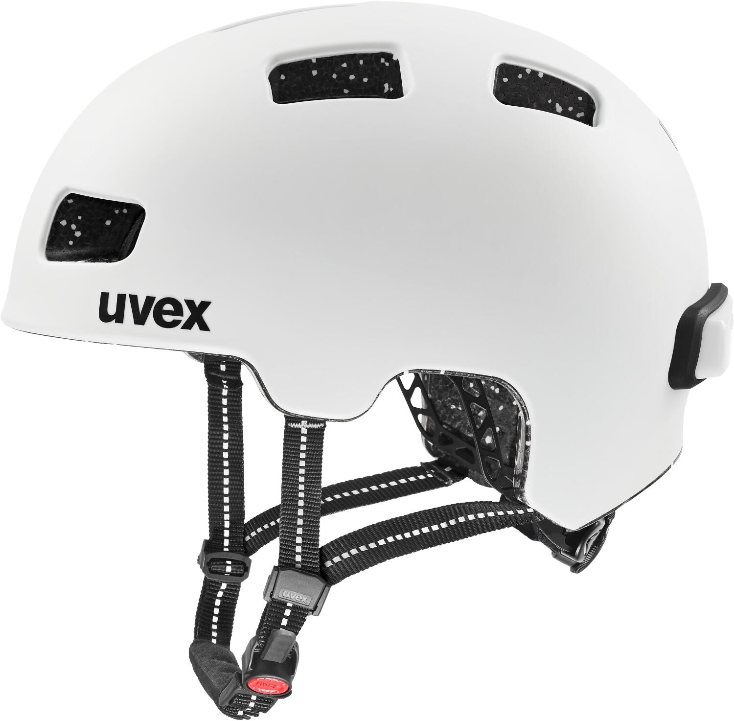 uvex City 4 Fahrradhelm (58-61 cm, 07 white skyfall matt) von uvex