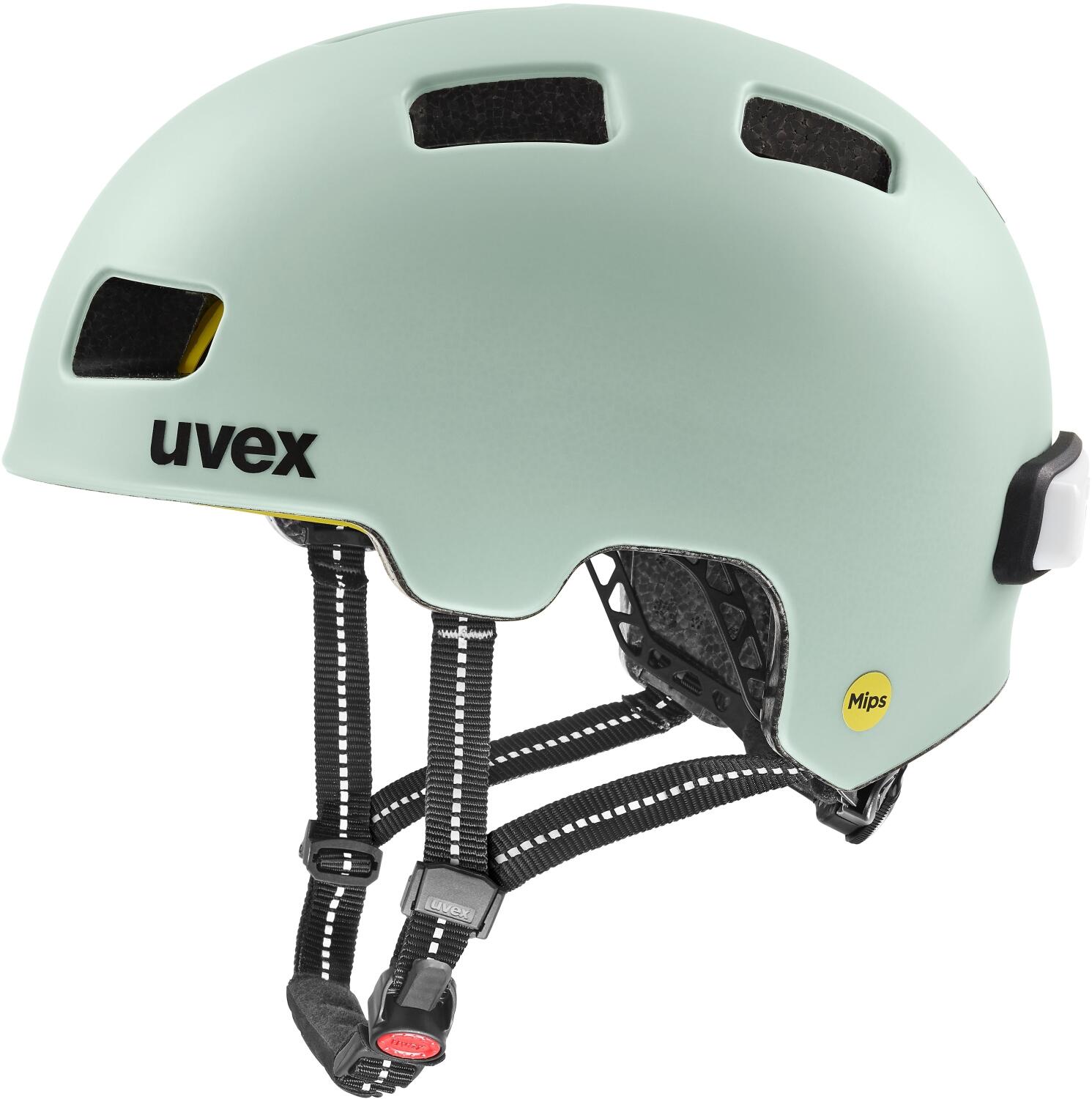 uvex City 4 MIPS Fahrradhelm (58-61cm, 05 light jade matt) von uvex