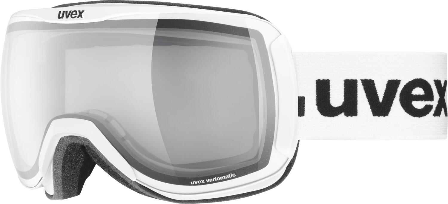 uvex Downhill 2100 VPX Skibrille (1030 white, variomatic/polavision (S2-S4)) von uvex