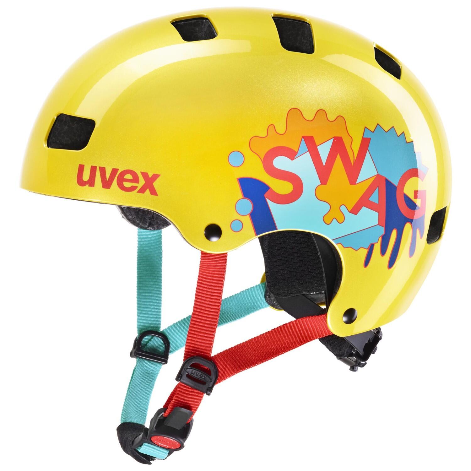 uvex Kid 3 Kinder-Fahrradhelm (55-58 cm, 27 yellow) von uvex