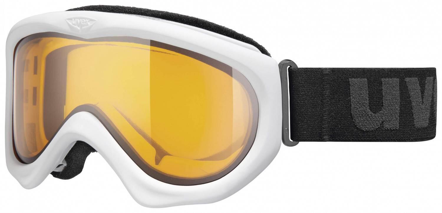 uvex Magic II Skibrille (1029 white, lasergold lite/clear) von uvex