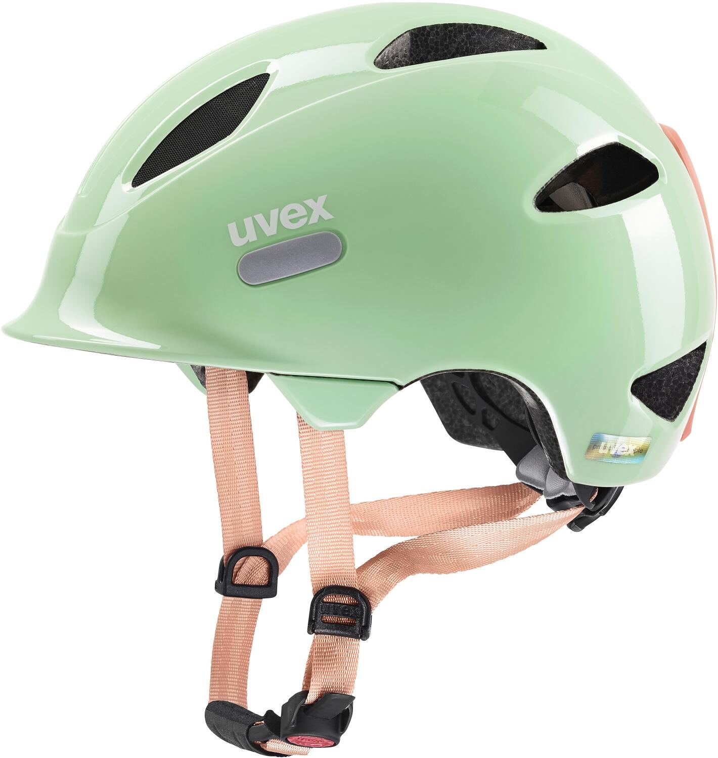 uvex Oyo Fahrradhelm (45-50 cm, 09 mint/peach) von uvex