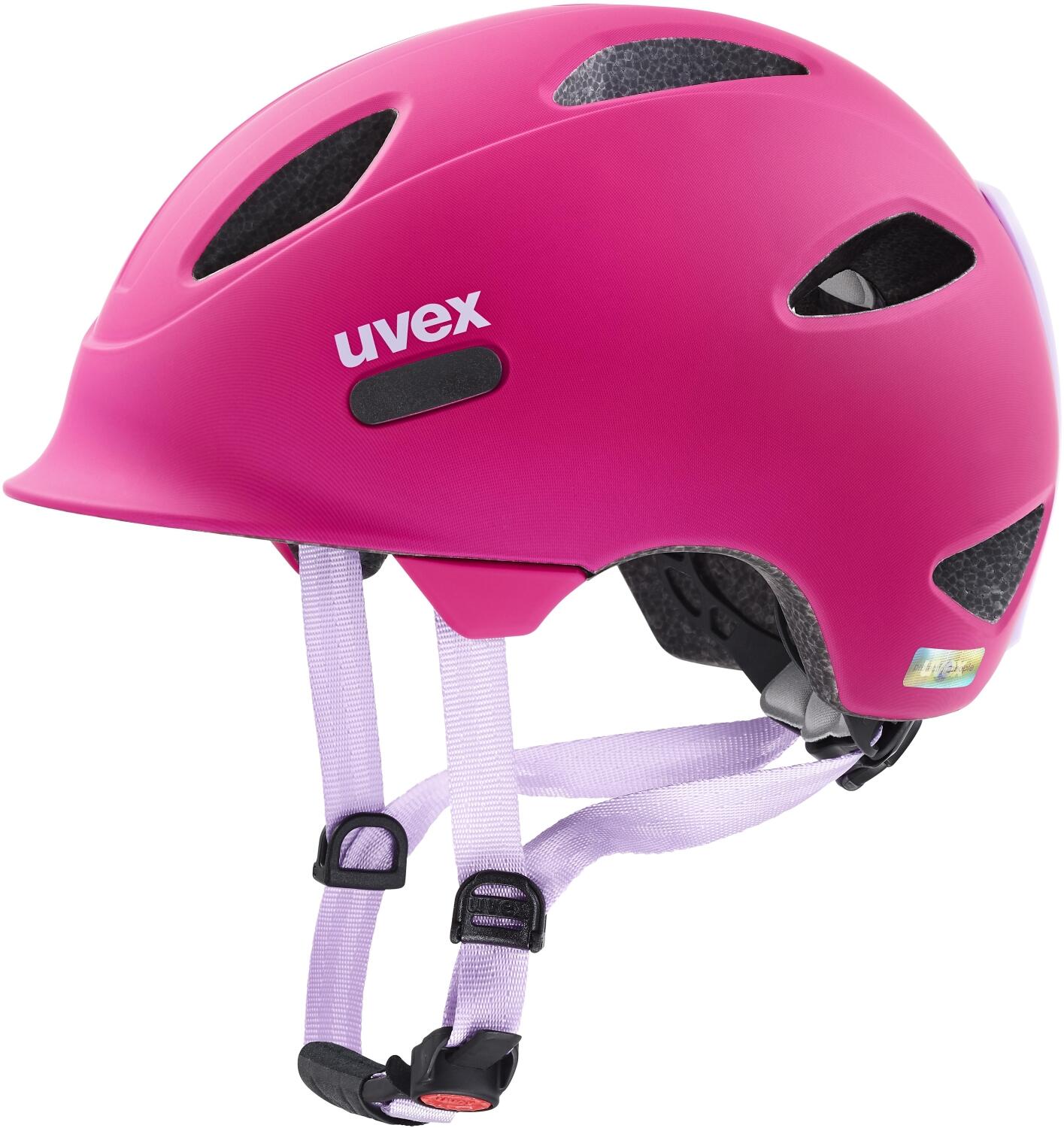 uvex Oyo Fahrradhelm (45-50 cm, 06 berry/purple mat) von uvex