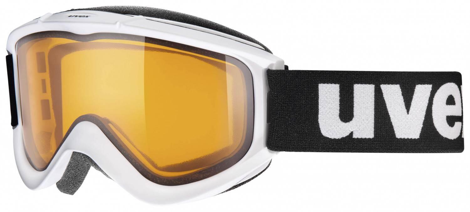 uvex Rennskibrille FX Race (0029 white, double lens, lasergold lite) von uvex
