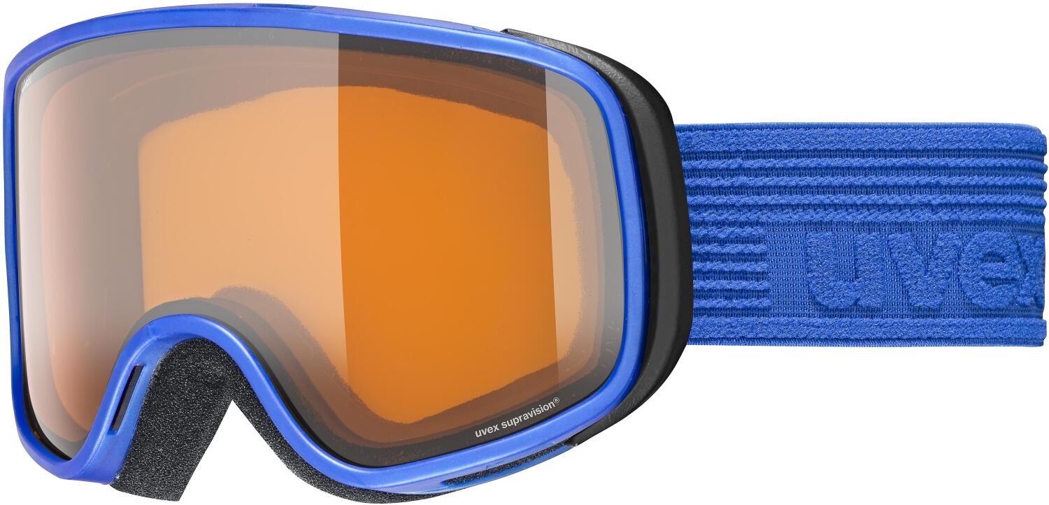 uvex Scribble Lasergold Kinderskibrille (4030 blue, lasergold clear (S2)) von uvex