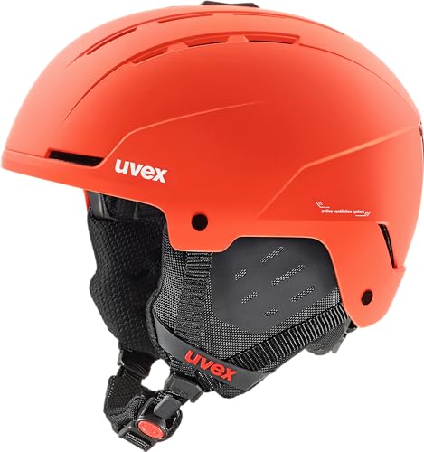 uvex Stance - robuster Skihelm für Damen und Herren - individuelle Größenanpassung - optimierte Belüftung - Fierce red matt - 58-62 cm uvex Stance - robuster Skihelm für Damen und Herren - individuelle Größenanpassung - optimierte Belüftung - Fierce red matt - 58-62 cm von Uvex
