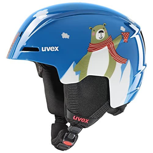 uvex viti - Leichter Skihelm für Kinder - individuelle Größenanpassung - optimierte Belüftung - Blue Bear - 46-50 cm uvex viti - Leichter Skihelm für Kinder - individuelle Größenanpassung - optimierte Belüftung - Blue Bear - 46-50 cm von Uvex
