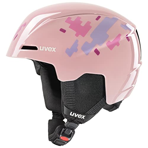 uvex Unisex Kinder, viti Skihelm, pink Puzzle, 51-55 cm von Uvex