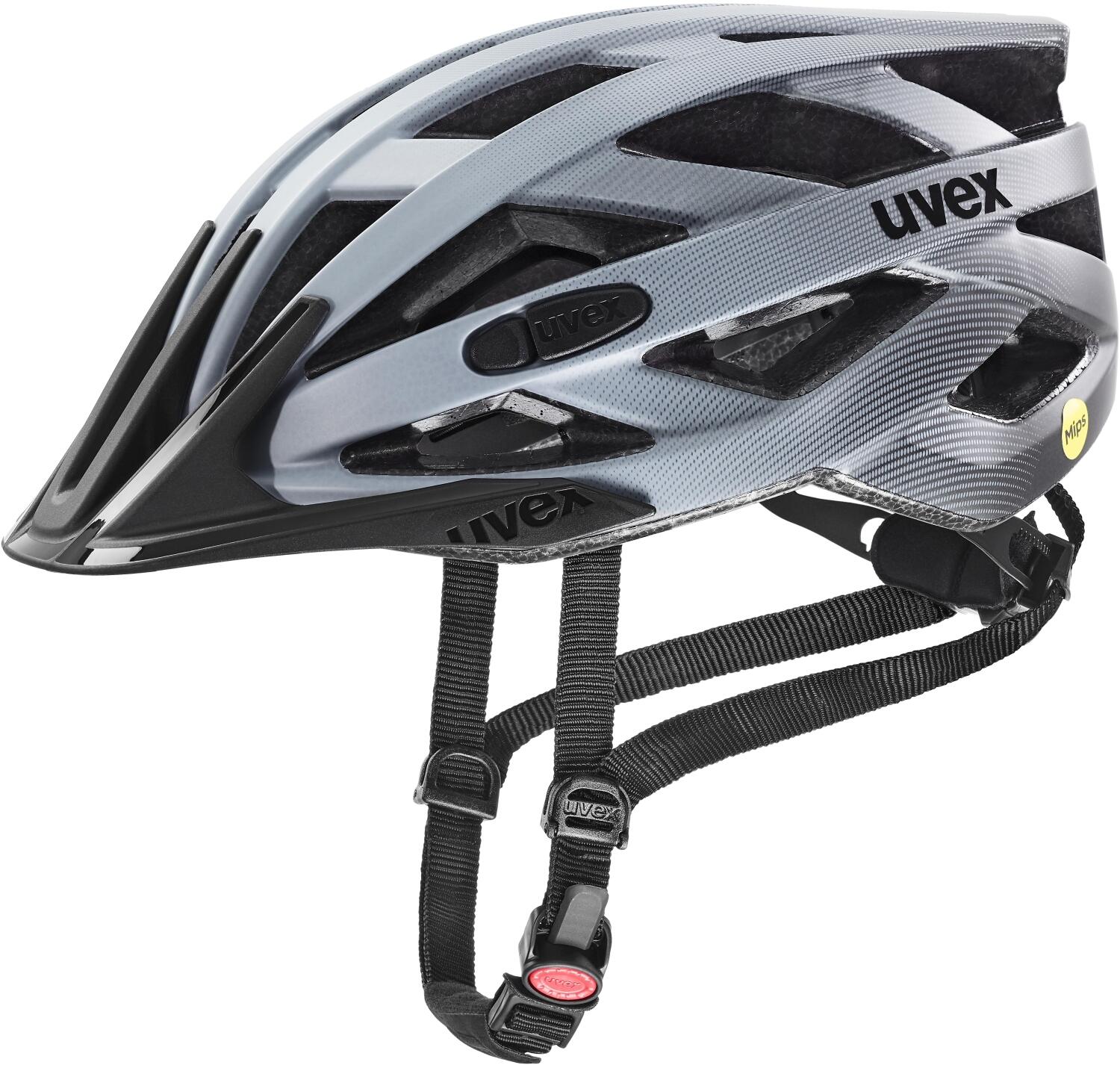 uvex i-vo cc MIPS Fahrradhelm (56-60 cm, 04 dove/grey mat) von uvex