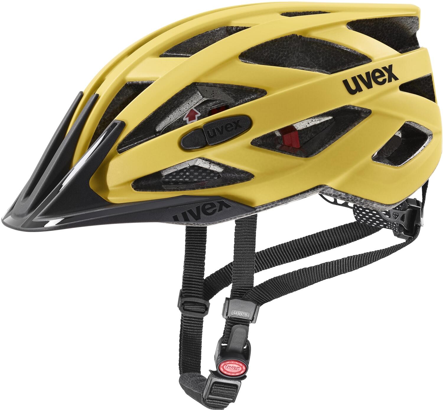 uvex i-vo cc Radhelm (56-60 cm, 35 sunbee matt) von uvex