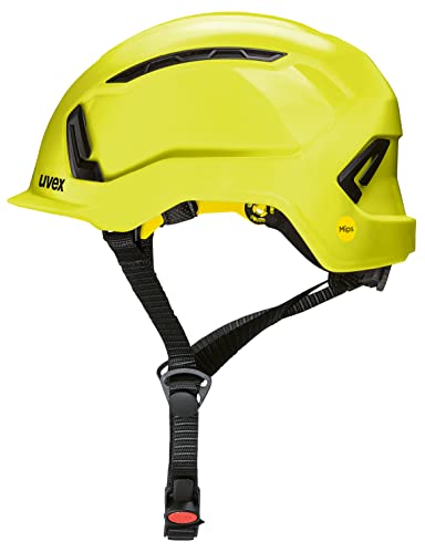 uvex pronamic Alpine - Schutzhelm mit MIPS-Sicherheitssystem - Bauhelm - Kletterhelm - Damen/Herren - hi-viz gelb uvex pronamic Alpine - Schutzhelm mit MIPS-Sicherheitssystem - Bauhelm - Kletterhelm - Damen/Herren - hi-viz gelb von Uvex
