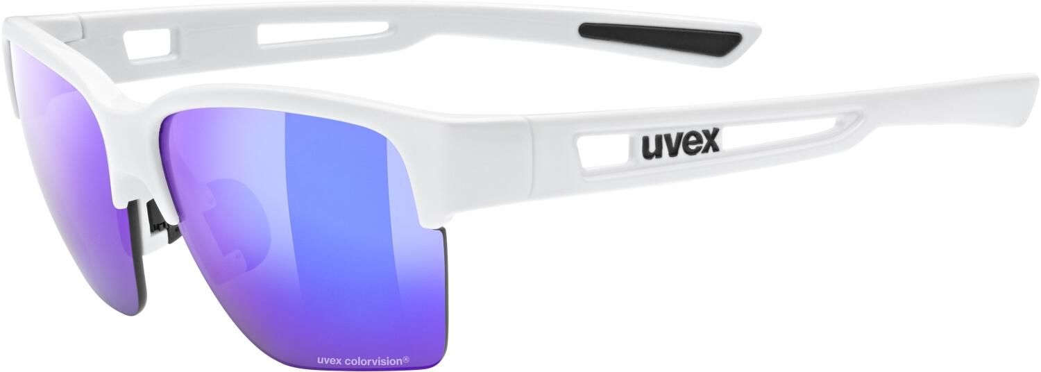 uvex sportstyle 805 Colorvision Sportbrille (8898 white, colorvision/mirror plasma (S3)) von uvex