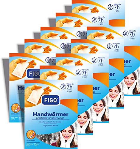 20 Stück Figo Handwärmer und Notizblock von varivendo von varivendo