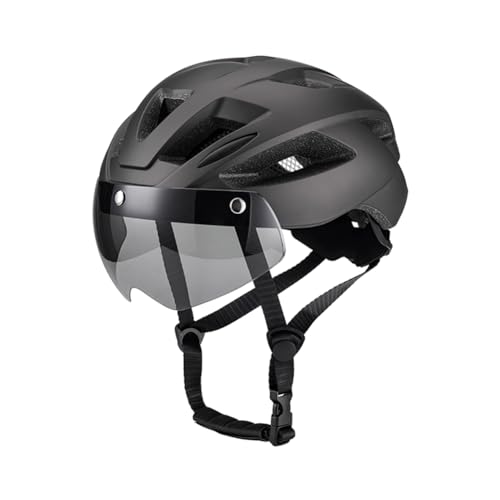 vdha Fahrradhelm für Erwachsene, Leichtes Microshell, Herren Damen, Passformanpassung Empfohlen mit Windschutzscheiben-Passform 57-62 cm für Radfahren, von vdha