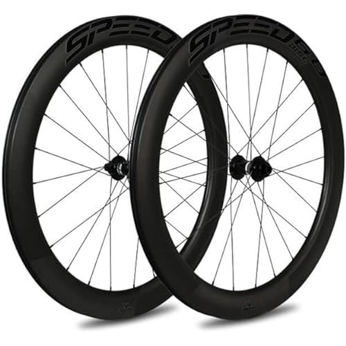 Veltec Unisex – Erwachsene Laufradsatz Speed 6.0 18mm SR Disc Shimano QR, schwarz/schwarz, 622-18 Veltec Unisex – Erwachsene Laufradsatz Speed 6.0 18mm SR Disc Shimano QR, schwarz/schwarz, 622-18 von Veltec