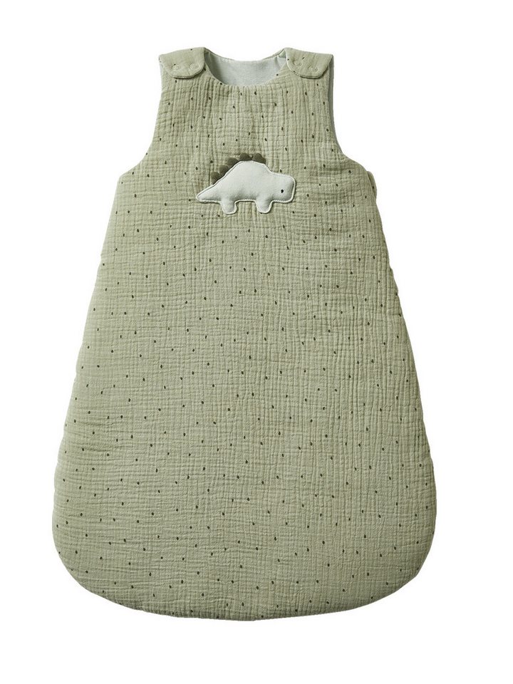 vertbaudet Babyschlafsack Ärmelloser Baby Schlafsack KLEINER DINO, Sommerschlafsack, 2,5 TOG vertbaudet Babyschlafsack Ärmelloser Baby Schlafsack KLEINER DINO, Sommerschlafsack, 2,5 TOG von vertbaudet