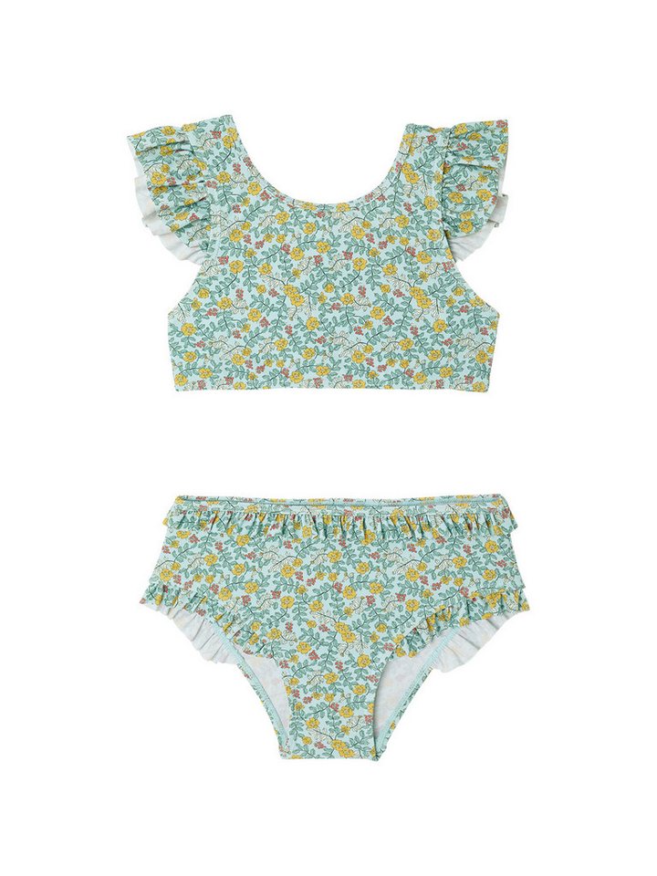 vertbaudet Badeanzug Mädchen Bikini Mit Blumenmuster vertbaudet Badeanzug Mädchen Bikini Mit Blumenmuster von vertbaudet