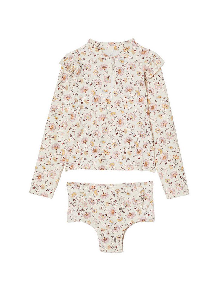 vertbaudet Badeanzug Mädchen-Set: Badeshirt & Badeshorts vertbaudet Badeanzug Mädchen-Set: Badeshirt & Badeshorts von vertbaudet